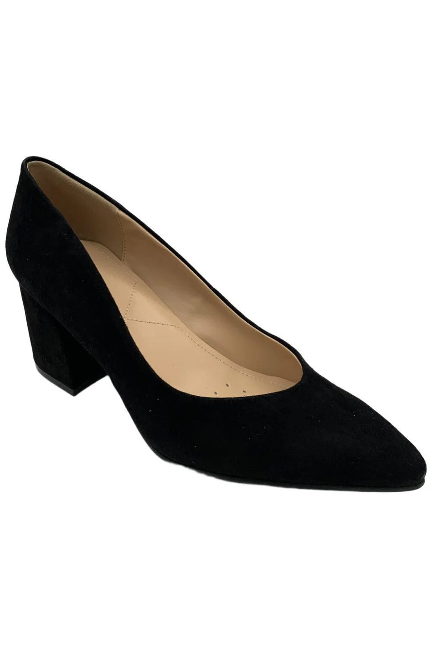 NYDJ Women's Solimar Heel Suede Black - Medium